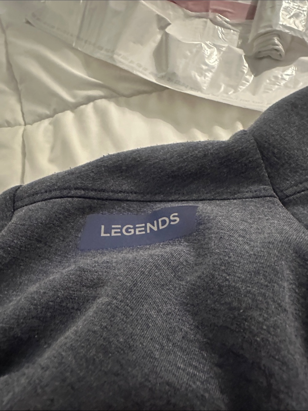 LEGENDS Hawthorne Tech Quarter Zip Hoodie Men's Navy Pullover Hoodie